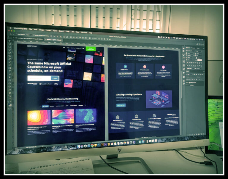 monitor for graphic design